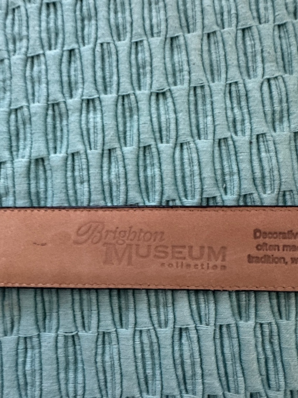 Vintage Rare Brighton Museum Collection Leather Belt With Roman Coins Size M - Picture 3 of 9
